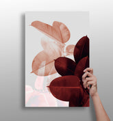 Leaves Aluminum Print.